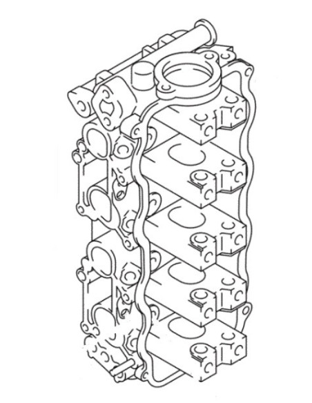 culasse nue DF60 DF70