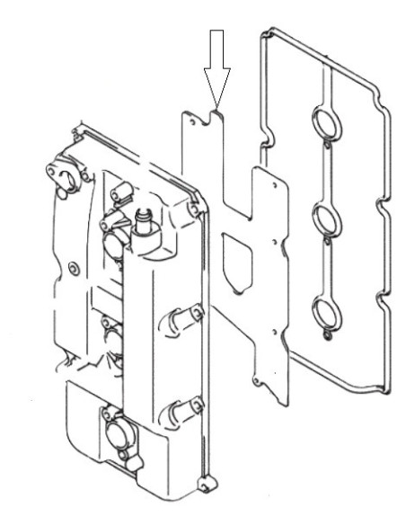 plaque tribord