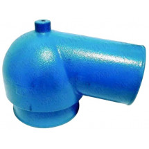 coude d'échappement pivotant 3" pour crusader