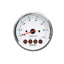 compteur compte-tours analogique blanc