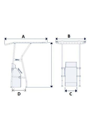T-top tube diam 44