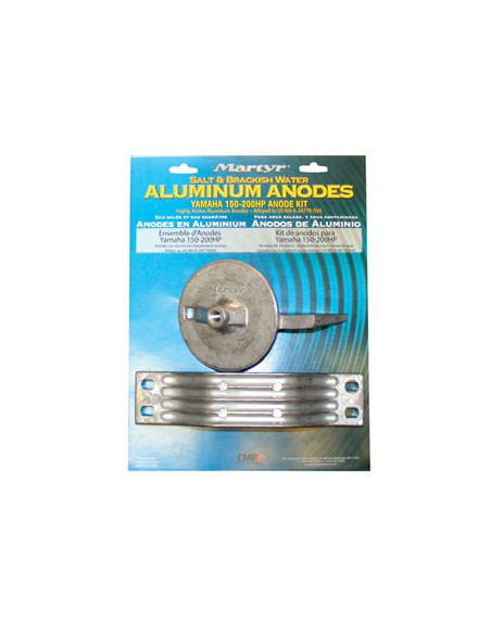 kit anodes yamaha 150 / 200 cv