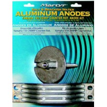 kit anodes alu yamaha 150 / 200 cv contre rotation