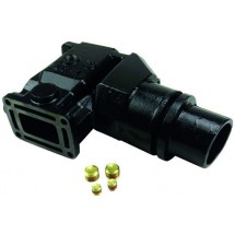 coude d'échappement pour volvo V6/V8 de 93 et+