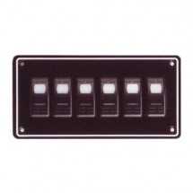 tableau électrique profilé plastique gris 4 positions