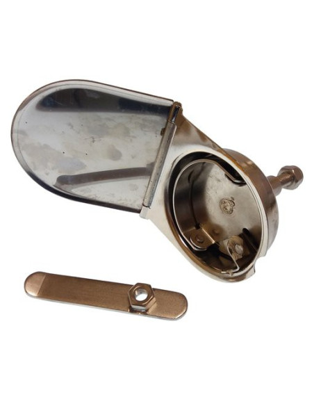 lève panneau inox 110 x 100 mm