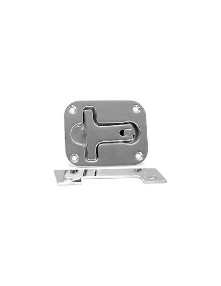 lève panneau inox 76 x 63 mm