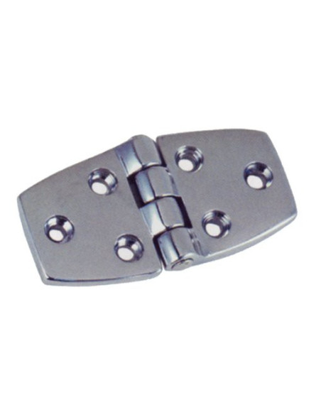 chaarnière inox 75 x 62 mm