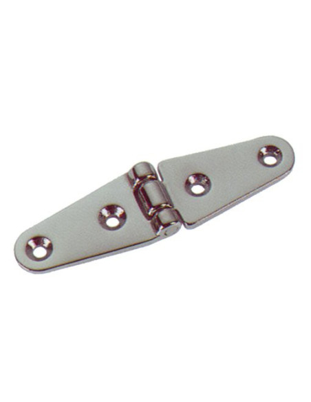 charnière inox poli 25 x 105 x 5 mm