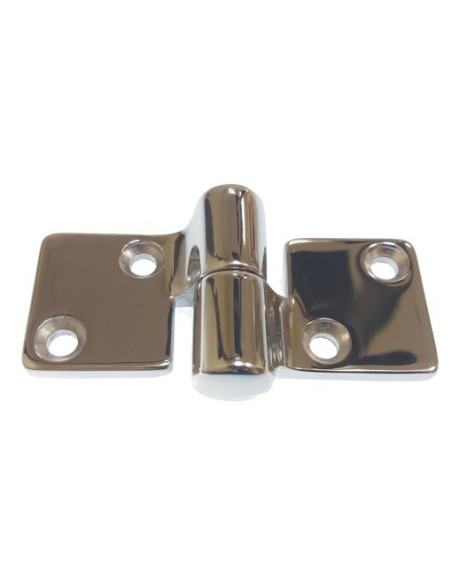 paumelle droite en inox 96 x 32 x 2.5mm