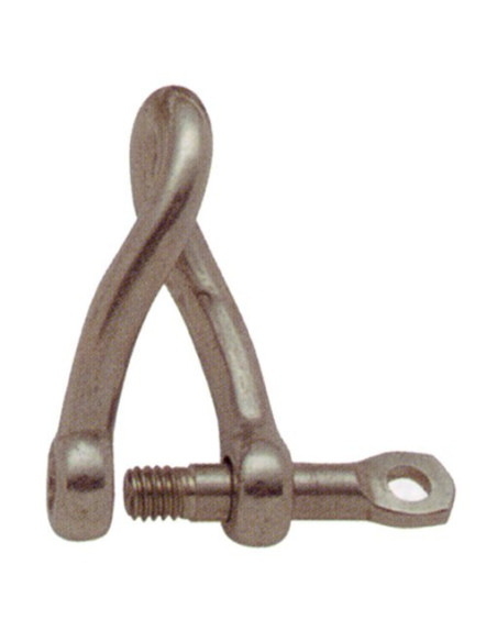 manille torsadée diam 5 12x36mm (2 par blister)
