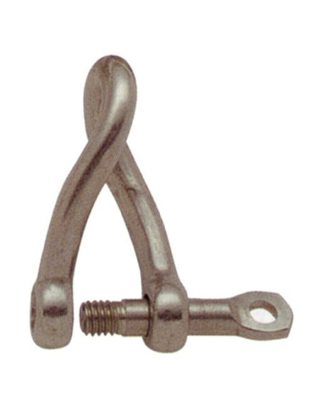manille torsadée diam 6 13x44mm (2 par blister)