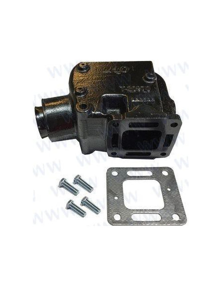coude 15° pour mercruiser V6/V8 - D 75mm