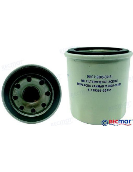 filtre à huile pour yanmar 1GM/2GM/3GM/3JH/3YM