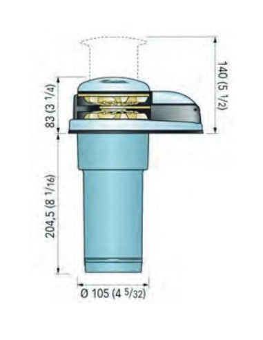 copy of guindeau vertical 500W - 12V - chaîne de 6
