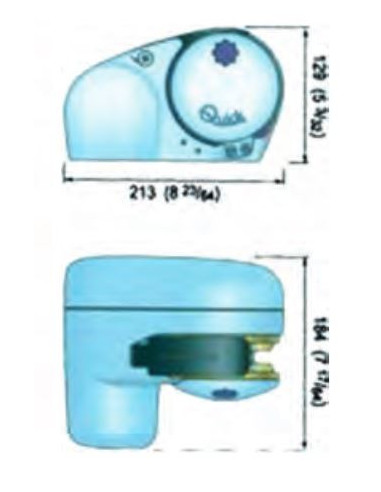 guindeau horitontal 250W - 12V - chaîne de 6