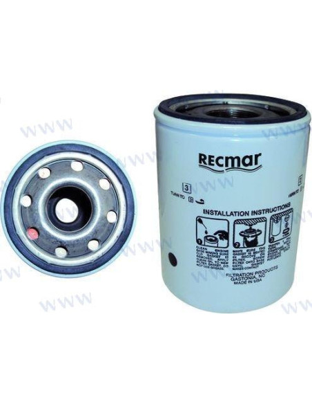 filtre à huile pour mercruiser diesel D7.3L
