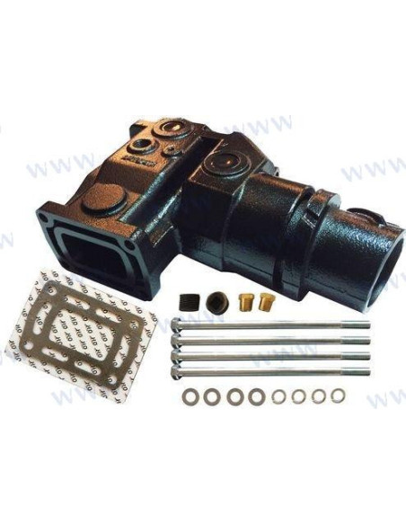coude d'échappement pour volvo et omc V6/V8 de 93 et+