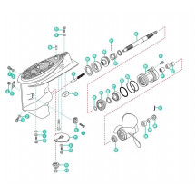 JOINT DE BOUCHON DE VIDANGE YAMAHA 90430-08020-00