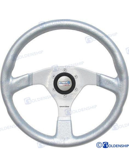 volant marina gris 3 branches diam 350mm