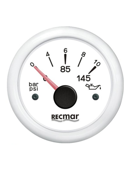compteur pression d'huile 0/10 bars - 10/184°
