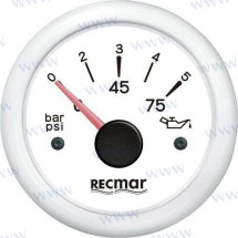 compteur pression d'huile 0/5 bars - 10/184°