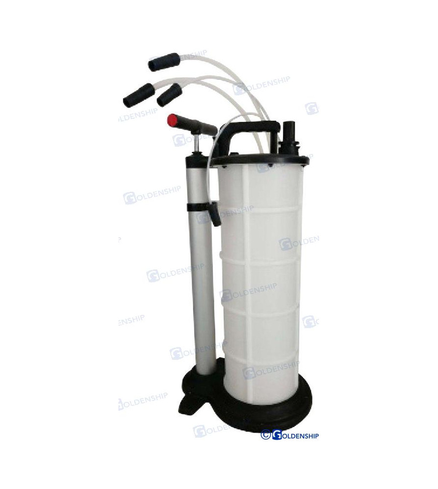 Pompe à Vidange Huile Moteur Manuelle Et Pneumatique 6.5L ATPEAM - Extracteur De Fluide Pour Voiture, Moto - Avec 4 Sondes Et Tuyau Rallonge