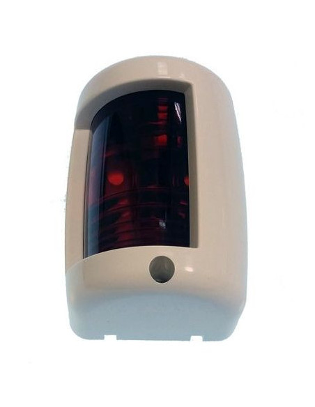 feu de navigation rouge - 57mm - blanc