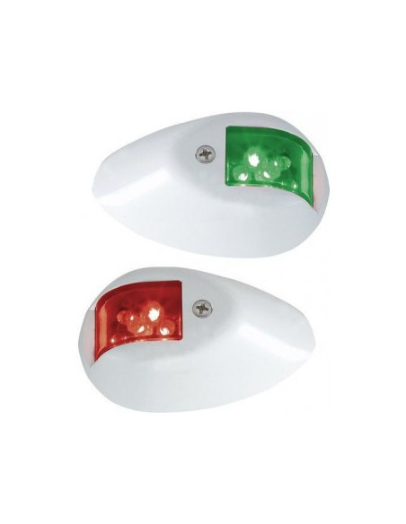 kit de feux de navigation à led 36x89x56 - blancs