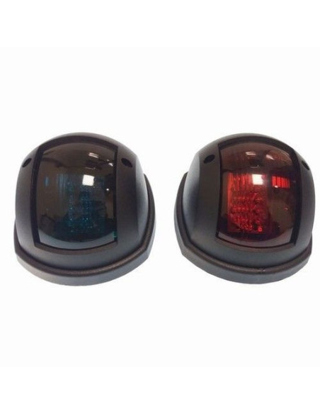 kit de feux de navigation à led 86x99x53 - noirs