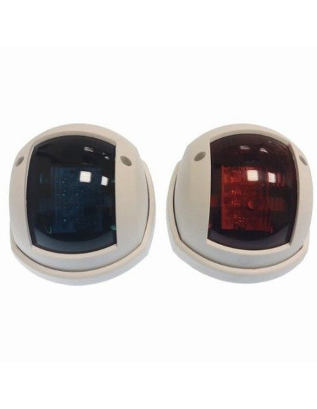 kit de feux de navigation à led 86x99x53 - blancs