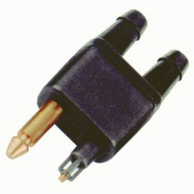 double connector 8mm for johnson evinrude