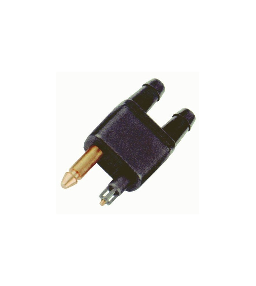 double connecteur pour johnson evinrude - 8mm
